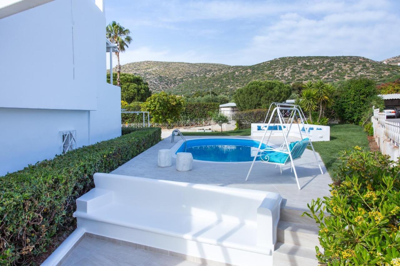 Villa Sarwnisland Lagonisi Exterior foto