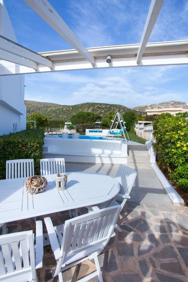 Villa Sarwnisland Lagonisi Exterior foto